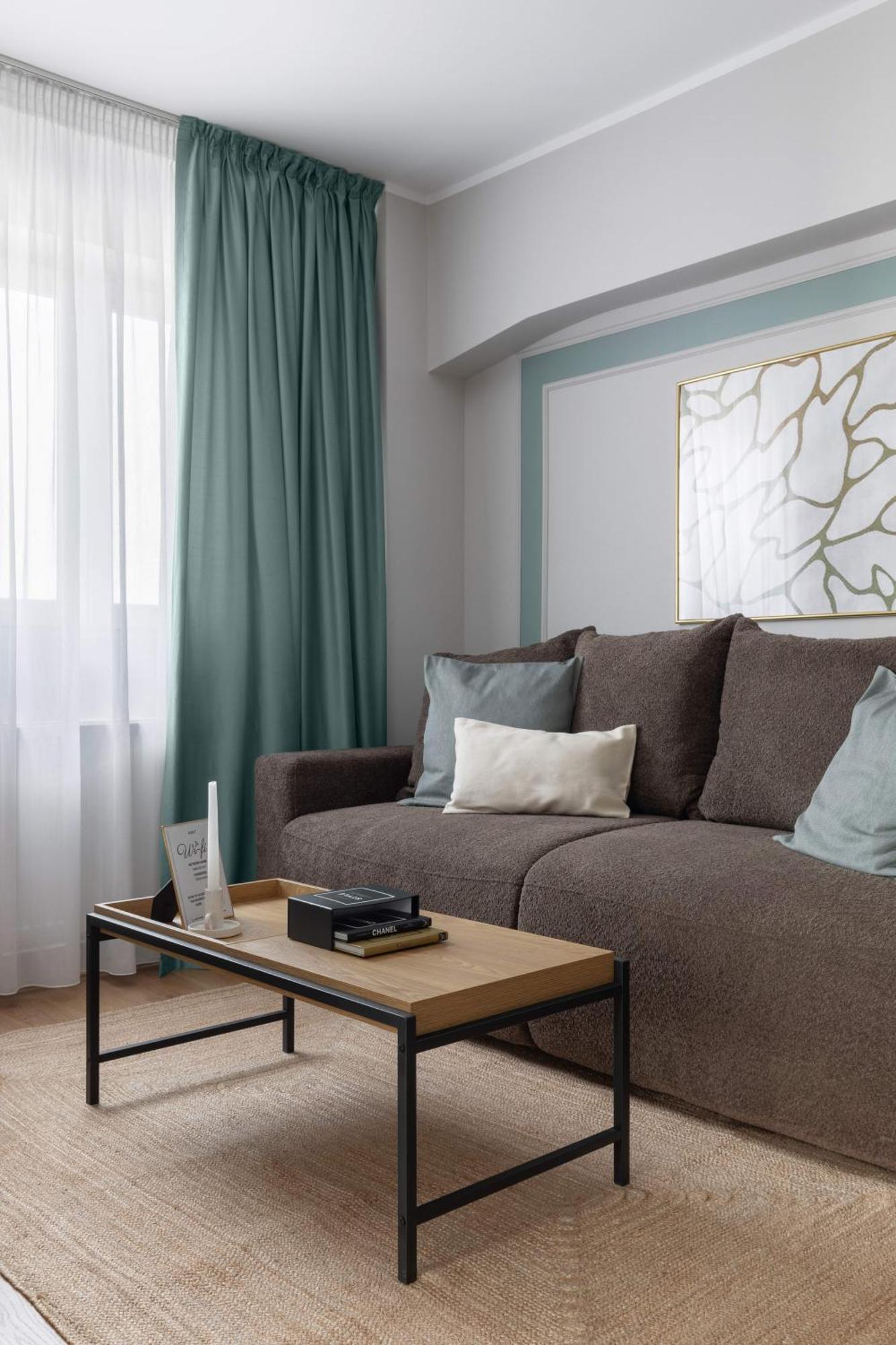 Holt - Sublime Minty Green 1Br On The Park Bukarest Exterior foto