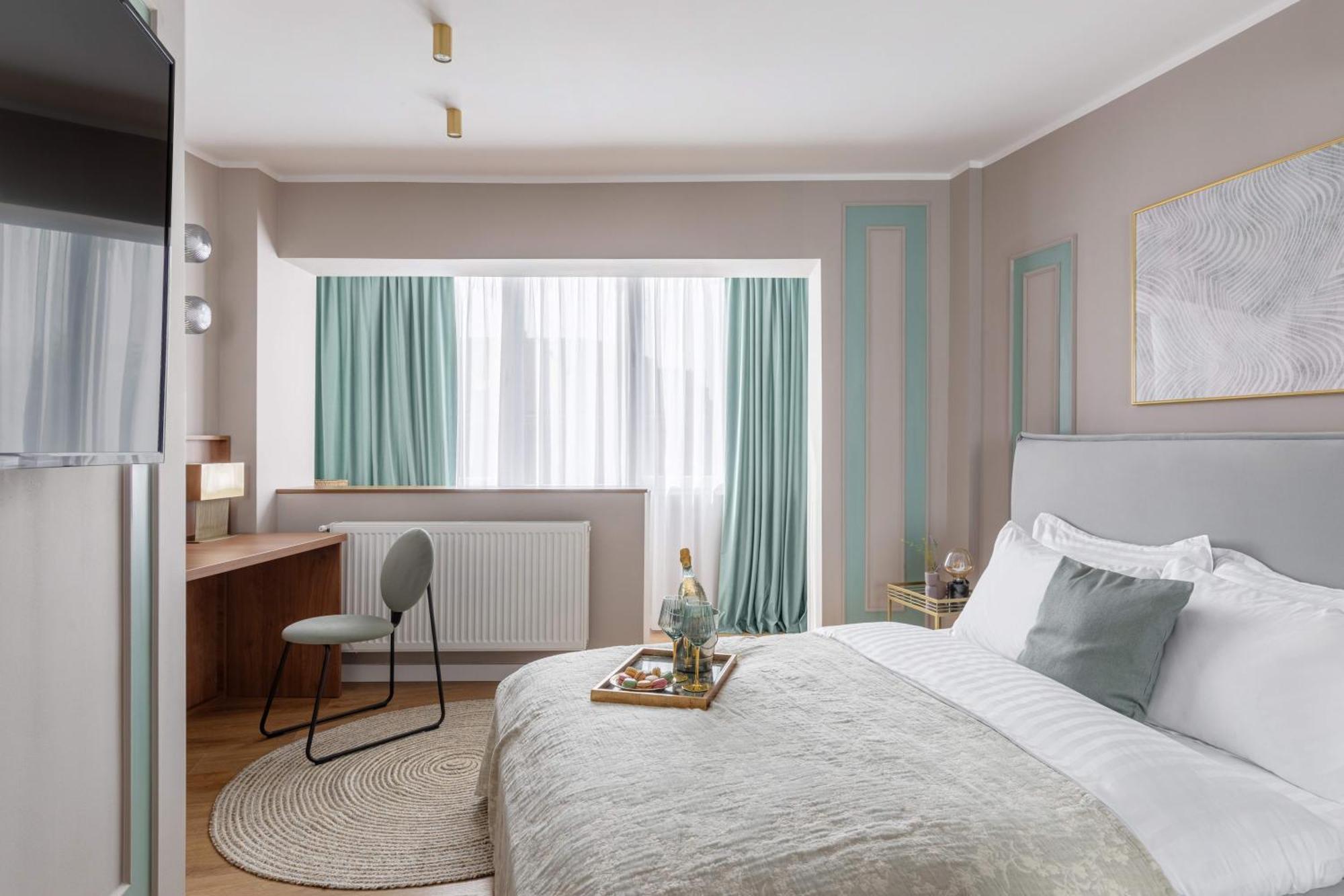 Holt - Sublime Minty Green 1Br On The Park Bukarest Exterior foto